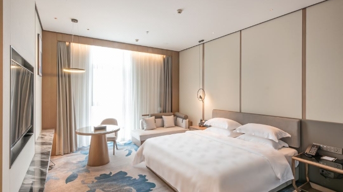 high end hotel room twin bed furniture design for star hotel